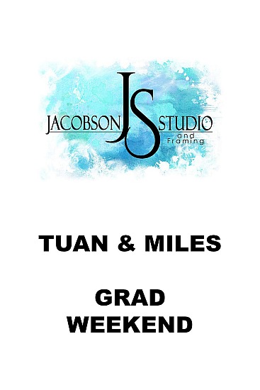 Tuan and Miles Grad Weekend